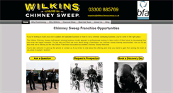 Desktop Screenshot of franchisechimneysweep.co.uk