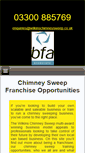 Mobile Screenshot of franchisechimneysweep.co.uk
